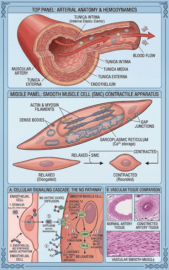Smooth muscle diagram